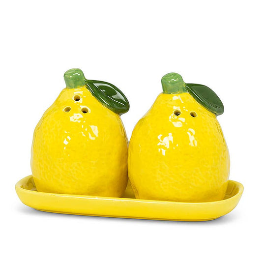 Lemon S&P on Tray-5.5"L-1752