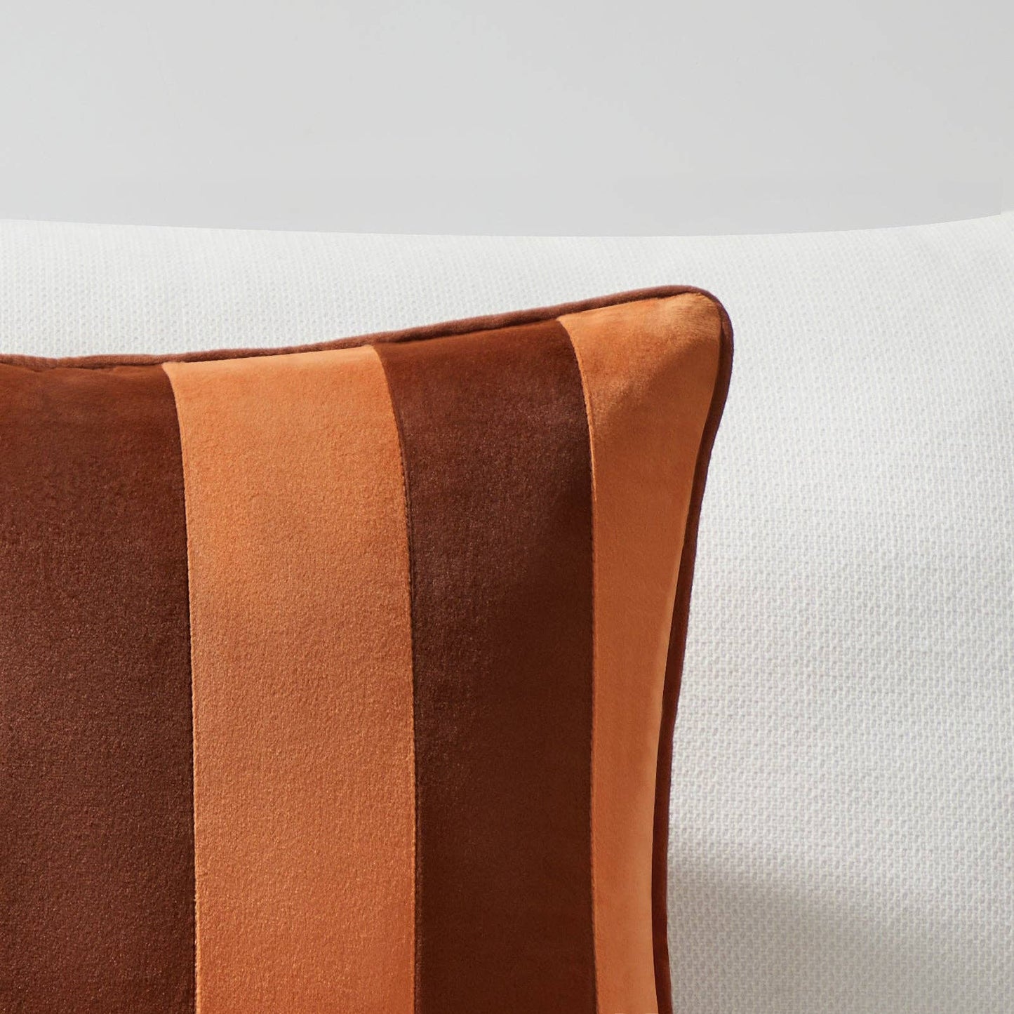 Tamarindo Velvet Pillow Covers (2-Pack) – Rust & Coral