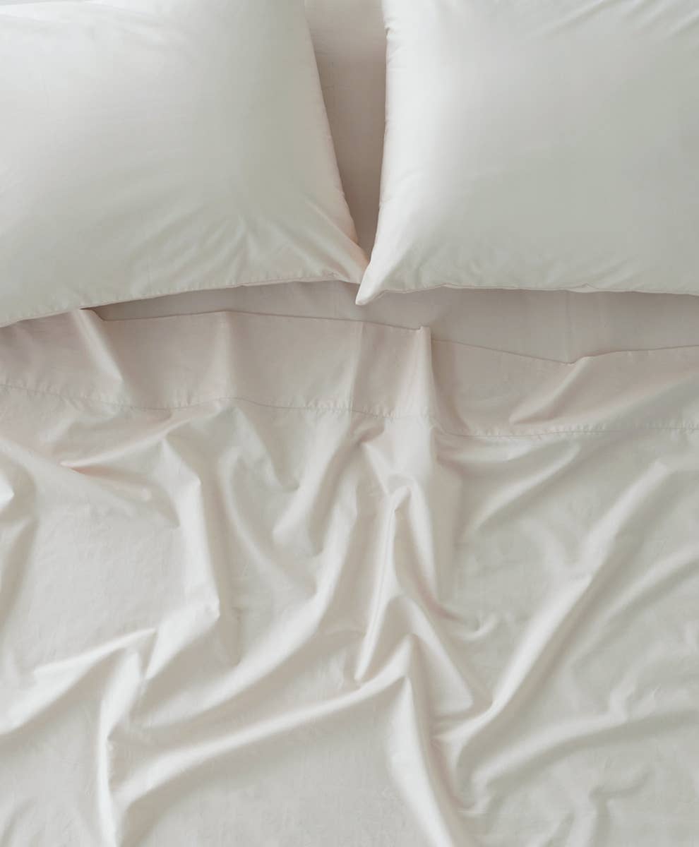 Pact Home Organic Cool-Air Percale Sheet Set