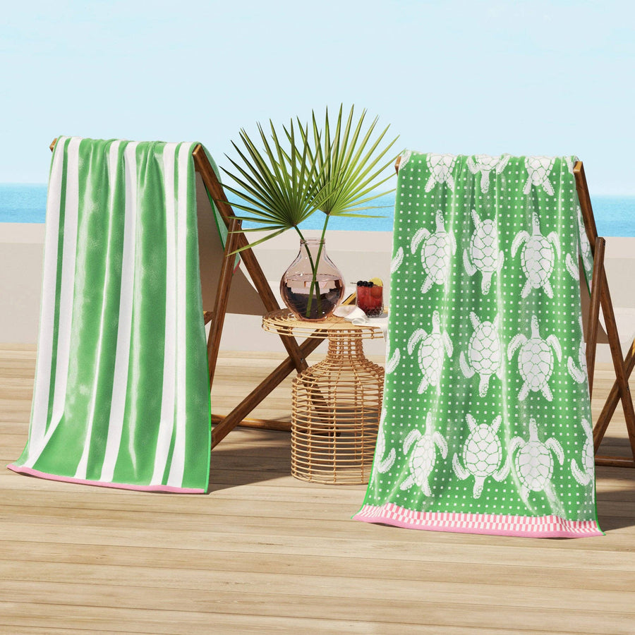 Cotton Velour Beach Towel – Maui Collection