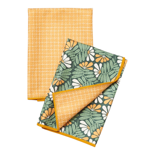 Double Duty Reversible Fall Flower- Set of 2