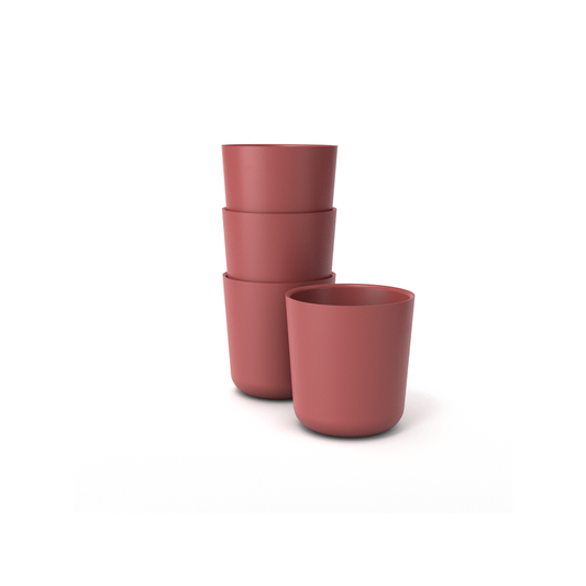 Set of 4:Gusto Medium Cup - Spice