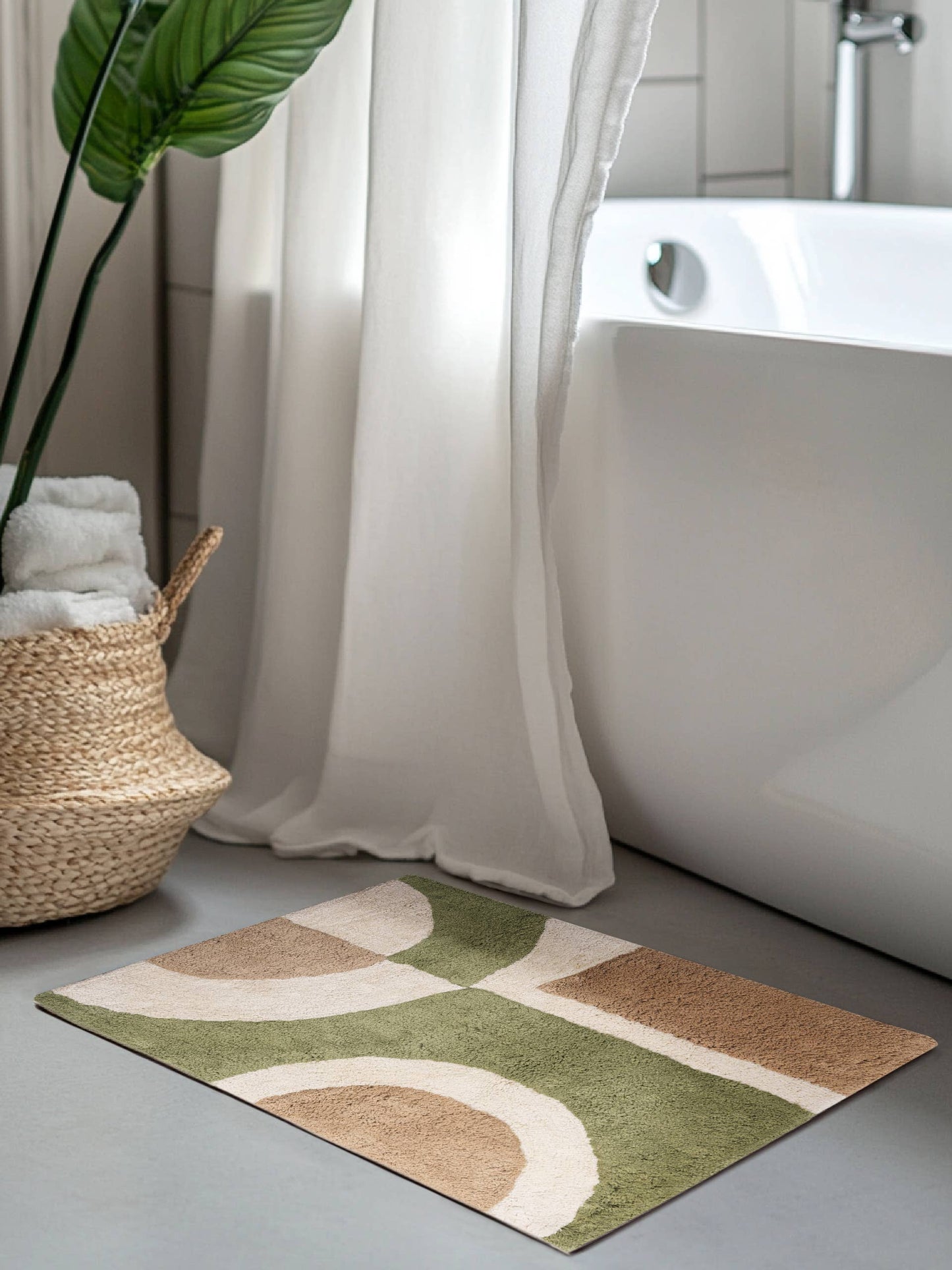 Glendale Hand-Tufted Cotton Bath Mat – 24″×36″