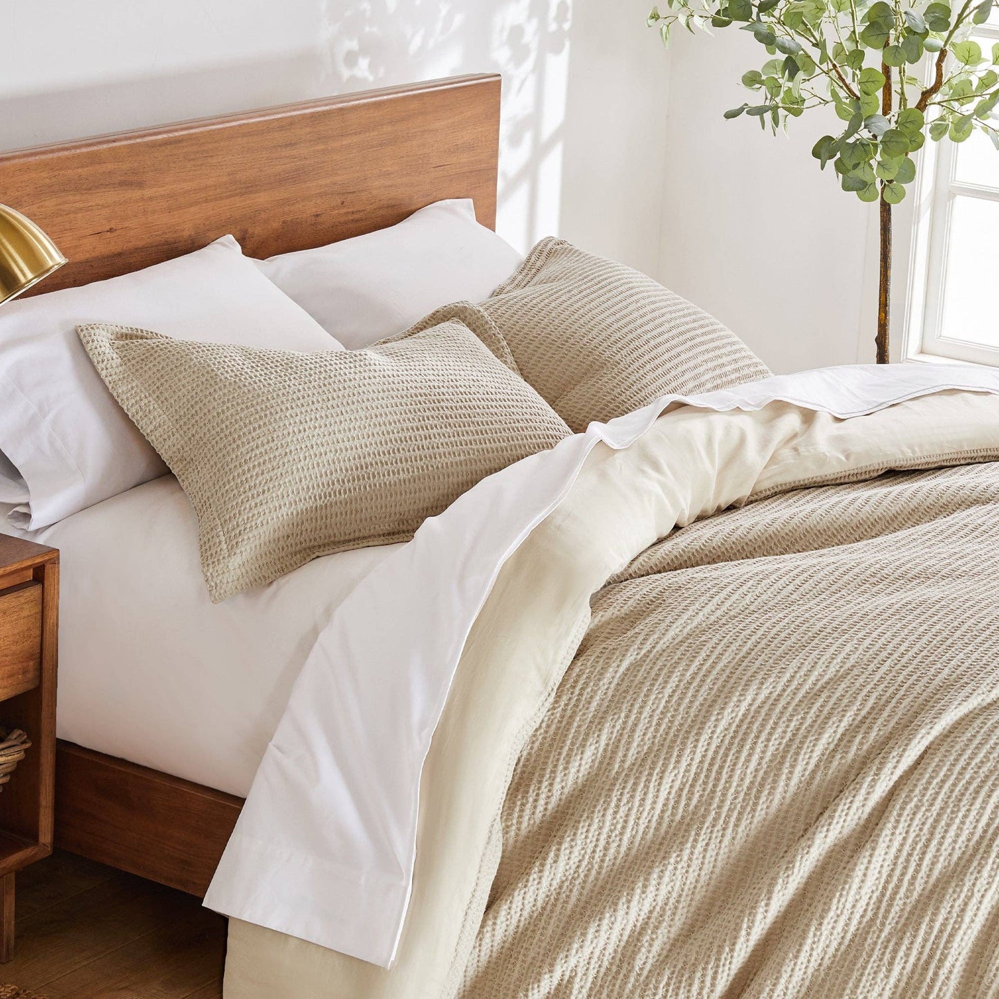 Cloud Waffle Duvet/Comforter Set