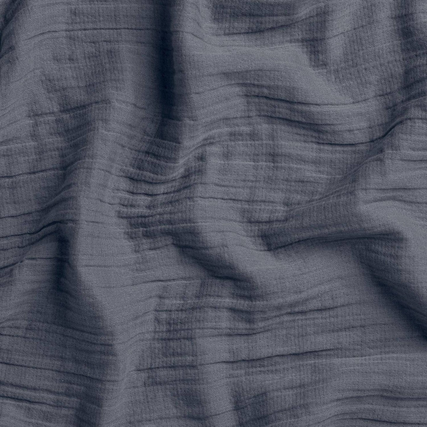 Oasis Crinkled Comfort 4-Piece Sheet Set (Midnight Blue)