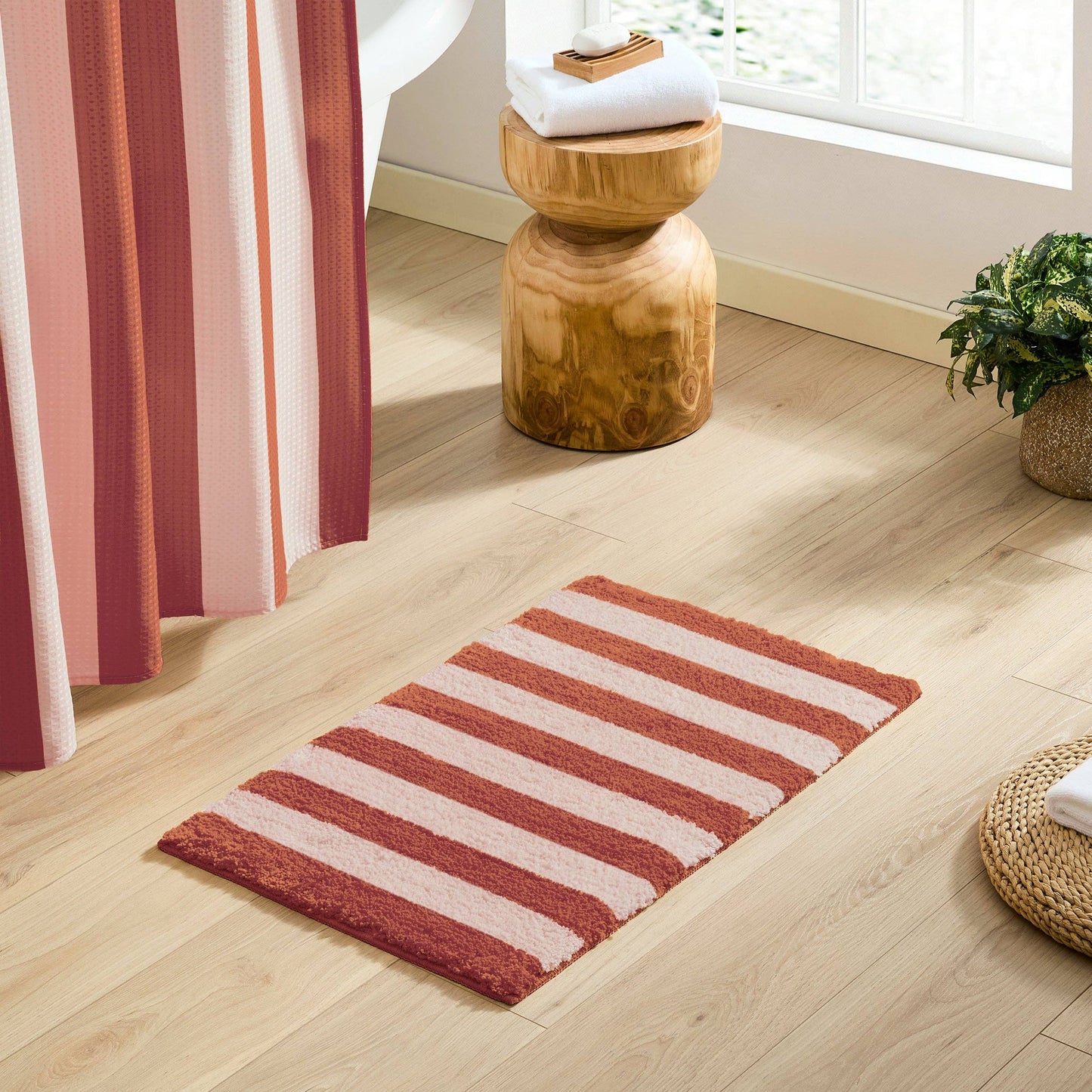 Flamingo Bath Mat (Blush)