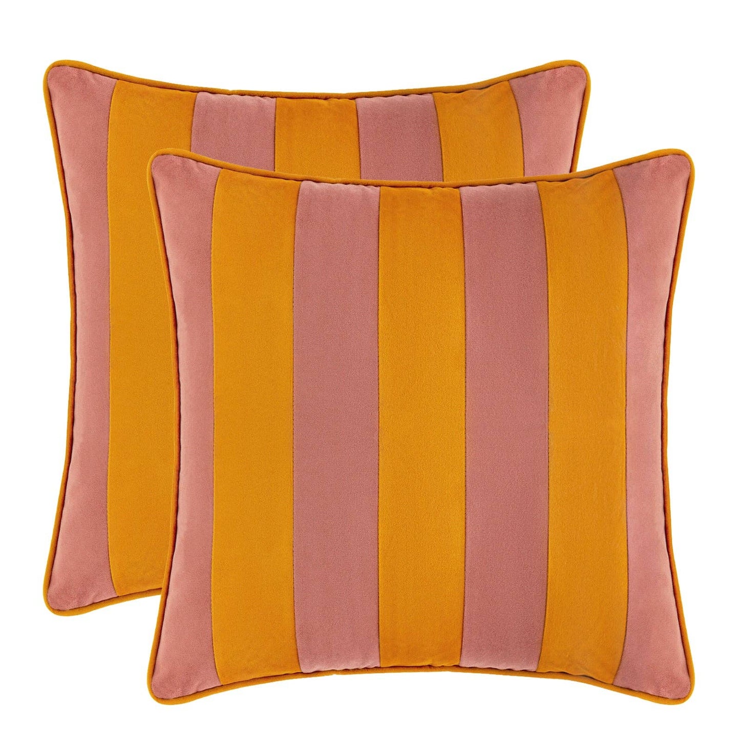 Tamarindo Pillow Covers (2-Pack) - Pink/Honey