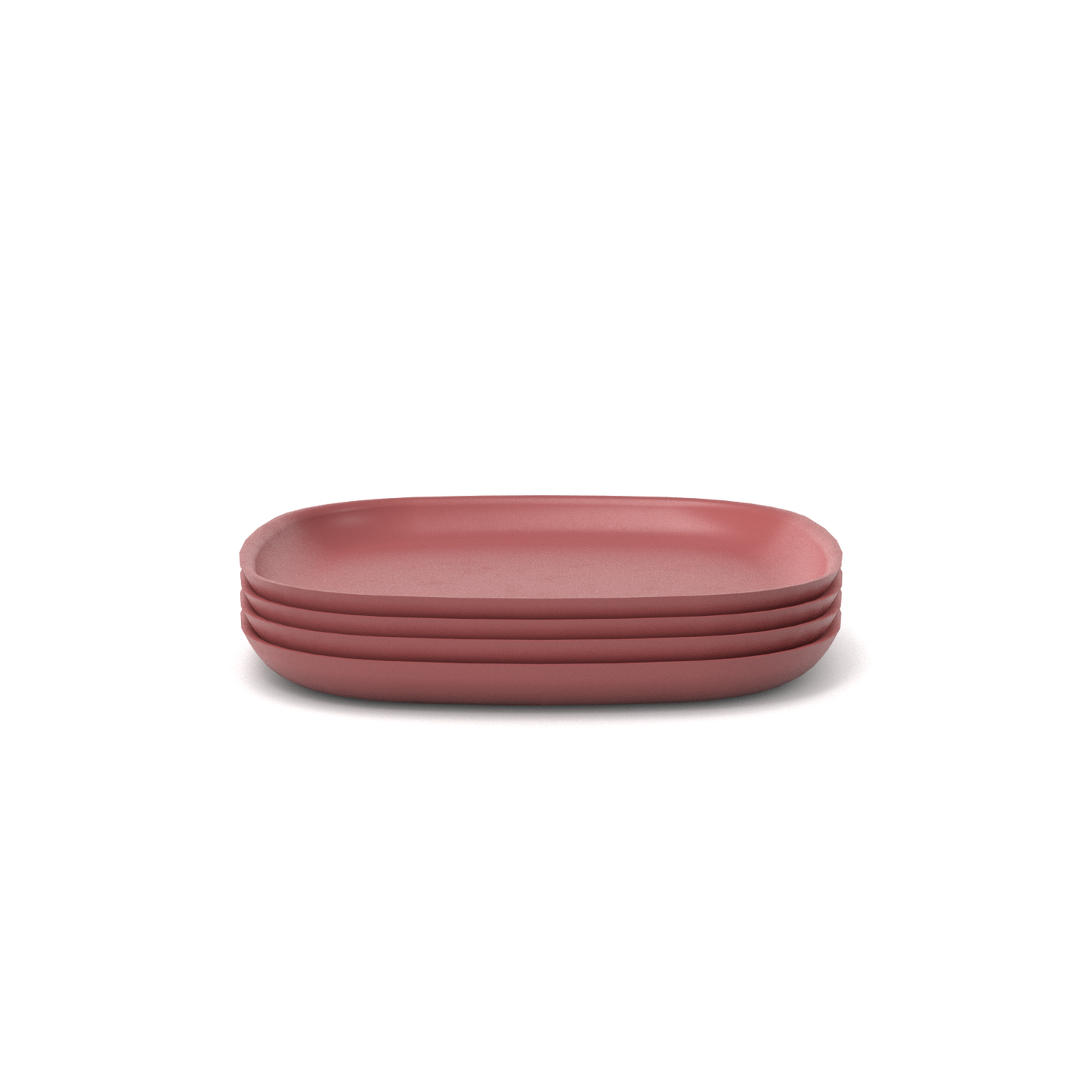 Set of 4: Gusto Medium Plate - Spice