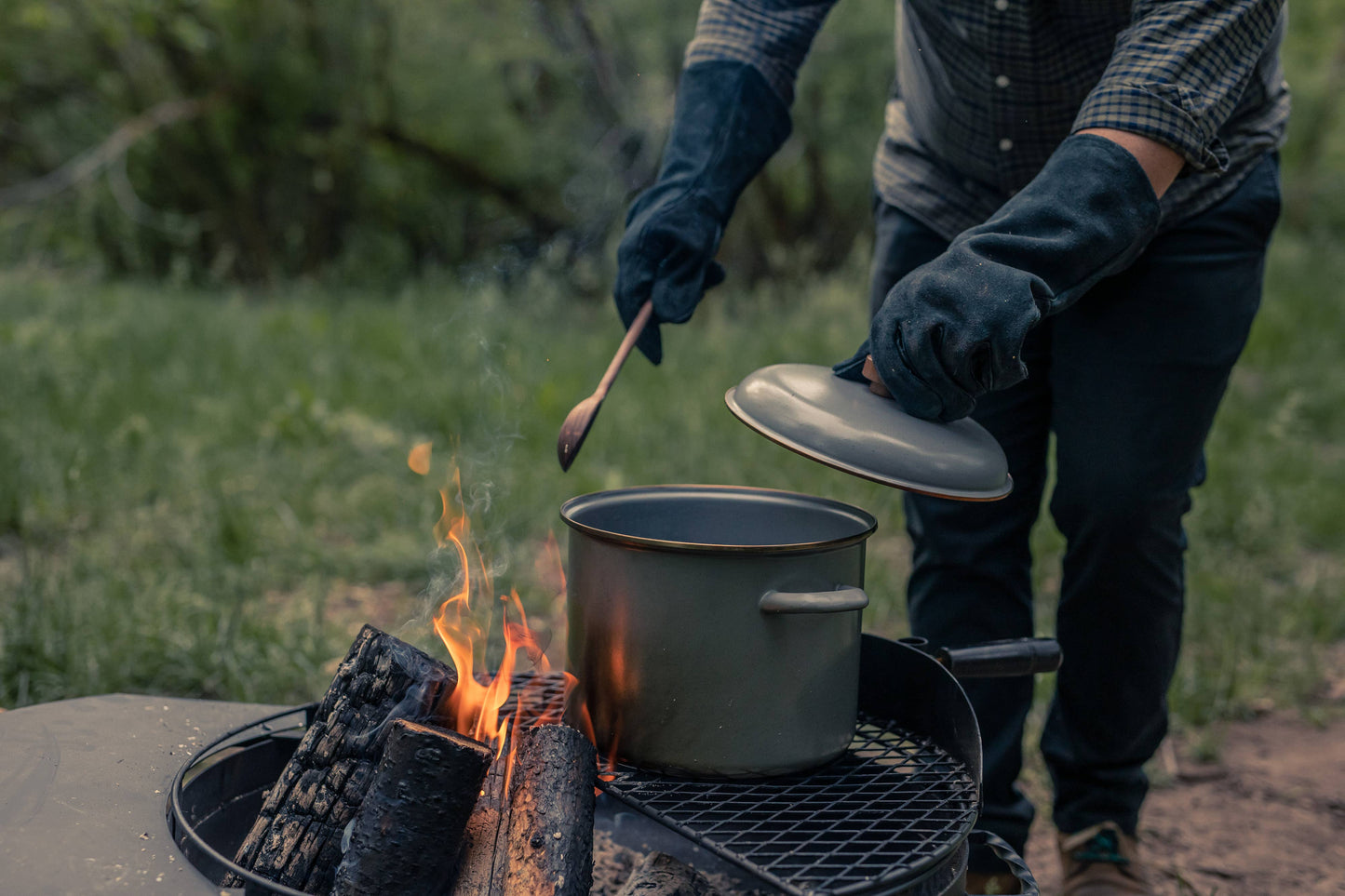 Enamel Stock Pot
