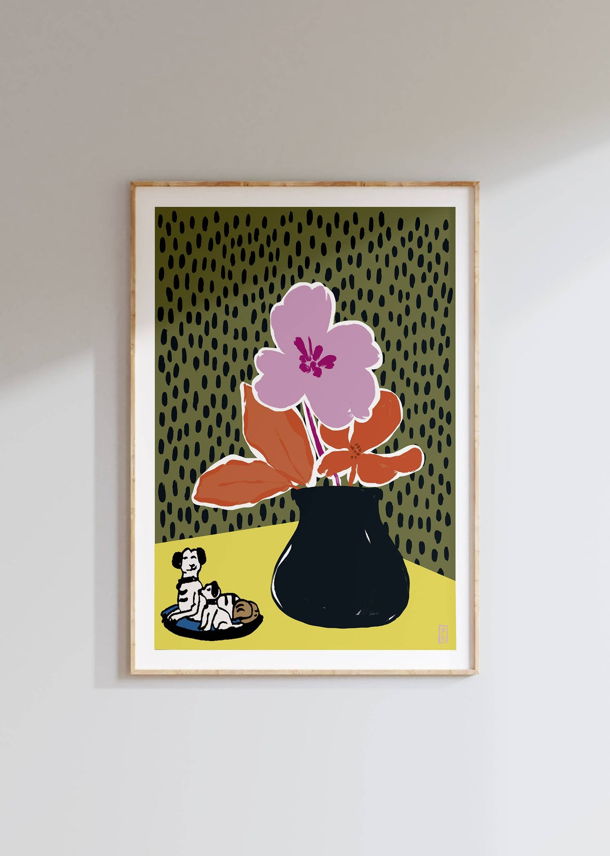 Rose Pink Flower Giclée Fine Art Print