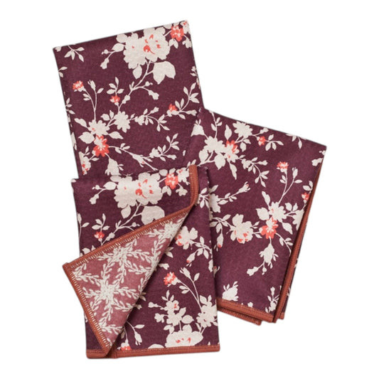 Mighty Mini Reversible Towels – Pressed Petals, Set of 3