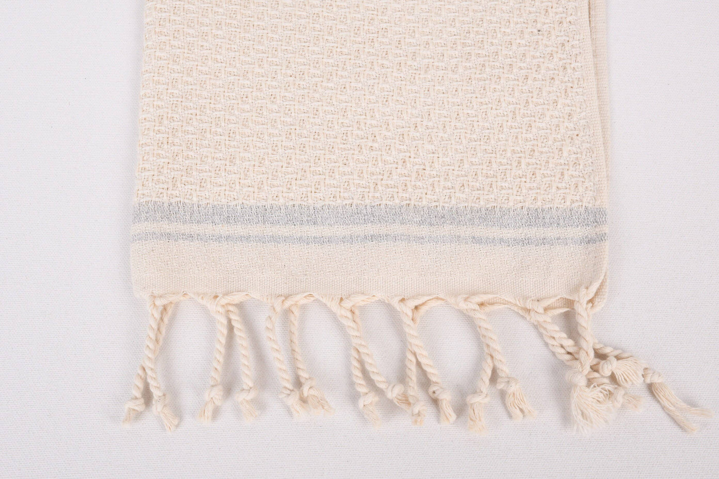Turkish Hand Towels: Set of 2 (Beige)
