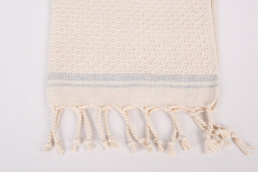 Turkish Hand Towels: Set of 2 (Beige)