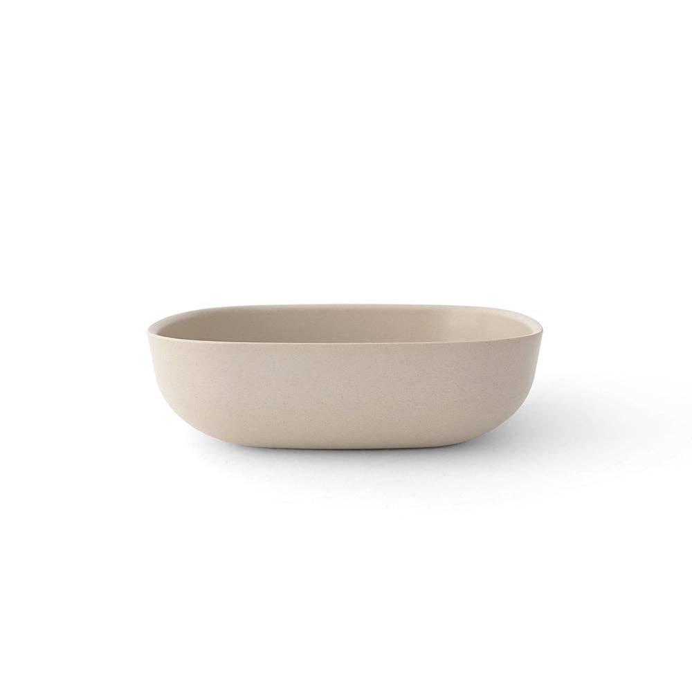 Set of 4: Gusto Solo Salad Bowl - Stone