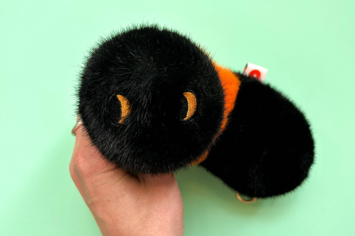 Wooly Bear Caterpillar Weighted Plush