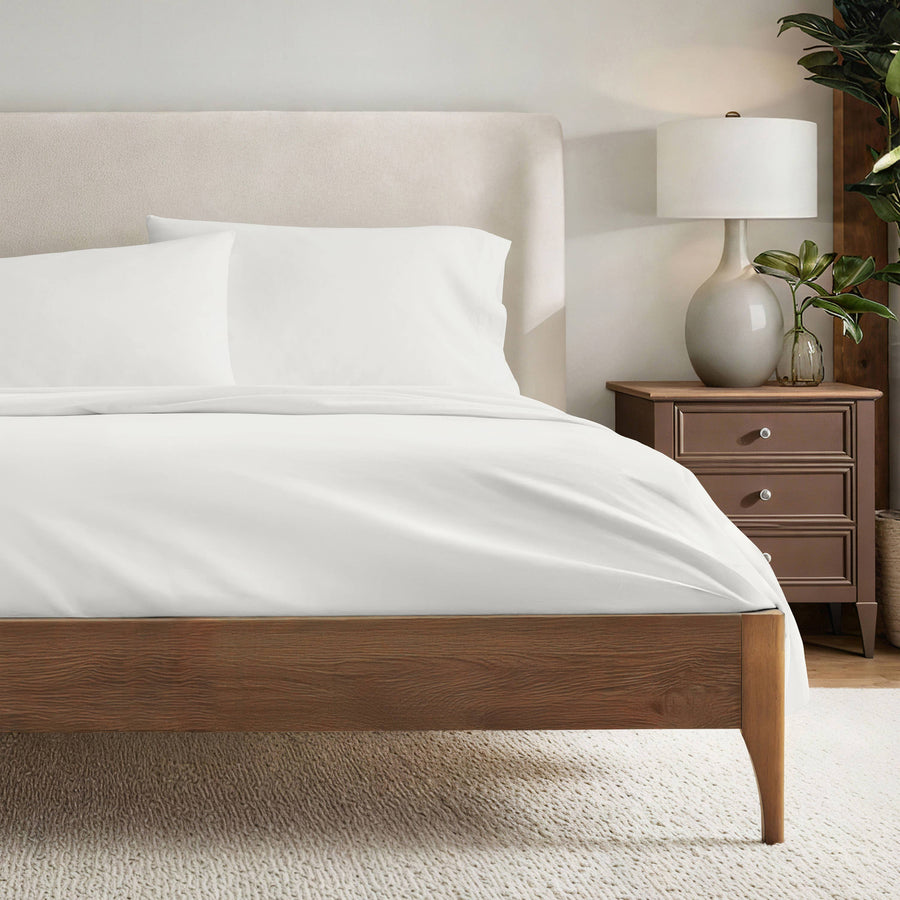 100% Cotton Percale Sheet Set – Ultra Soft