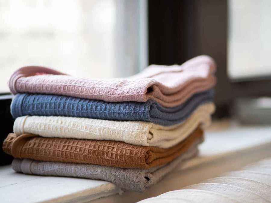 100% Cotton Waffle Baby Blanket, 30" x 40"