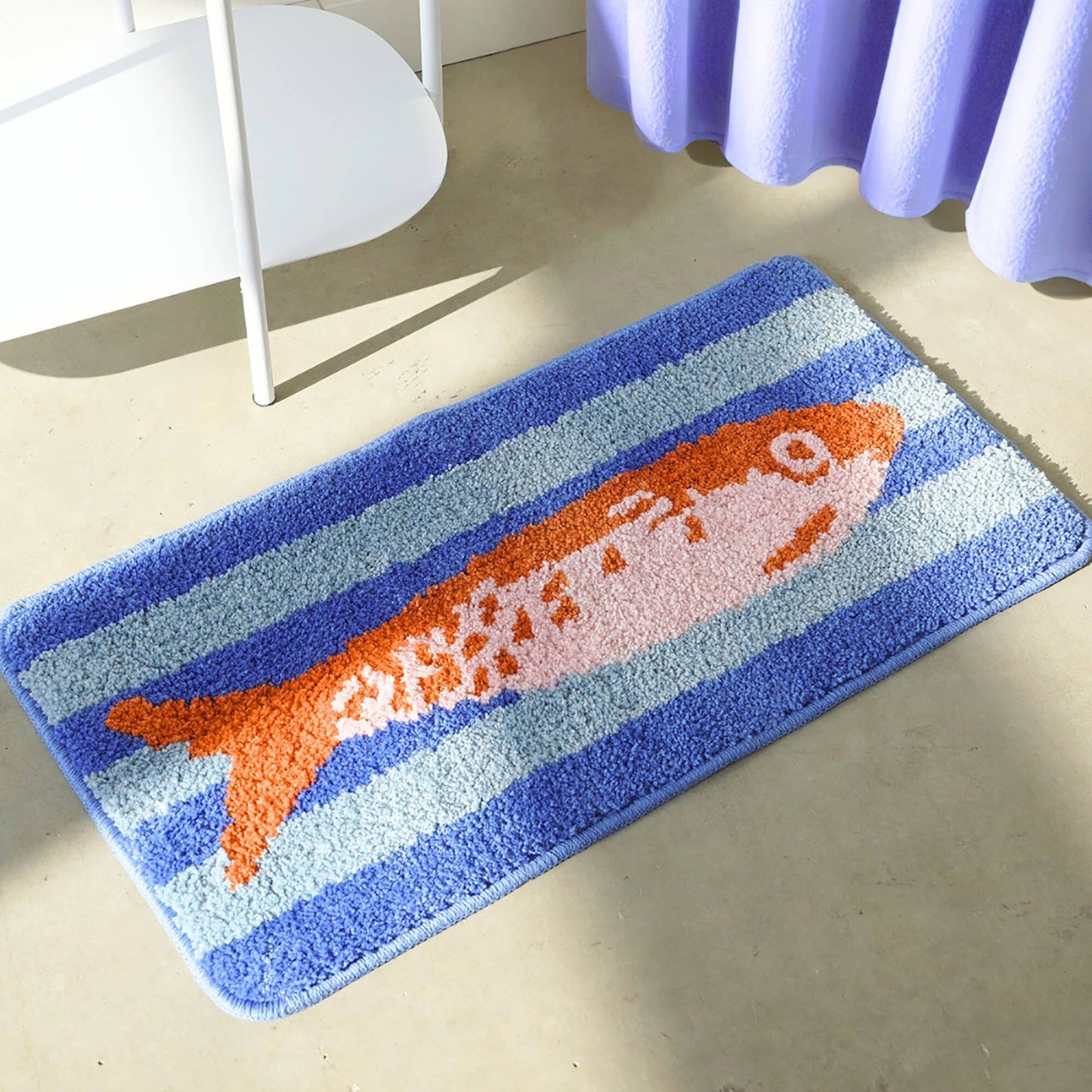 Pisces Sunrise Bath Mat