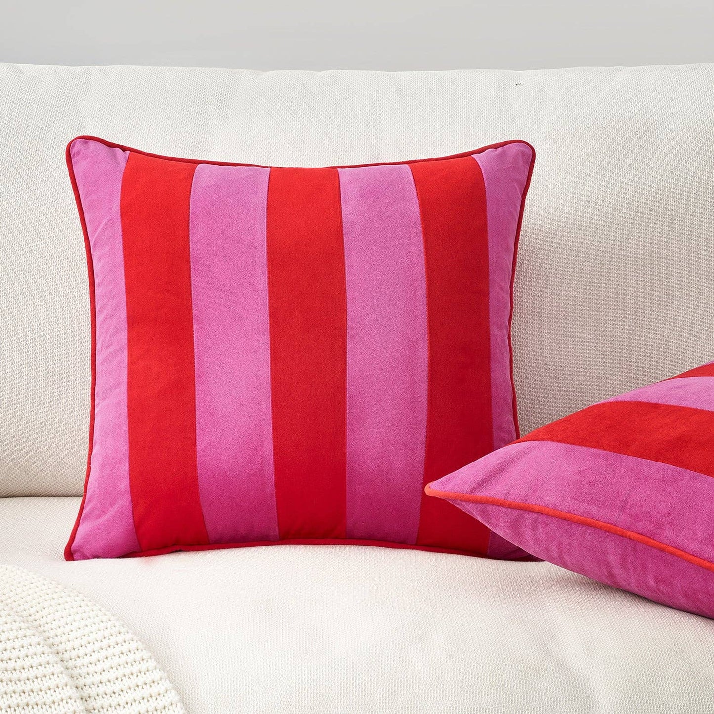 Tamarindo Pillow Covers (2-Pack) - Hot Pink/Red