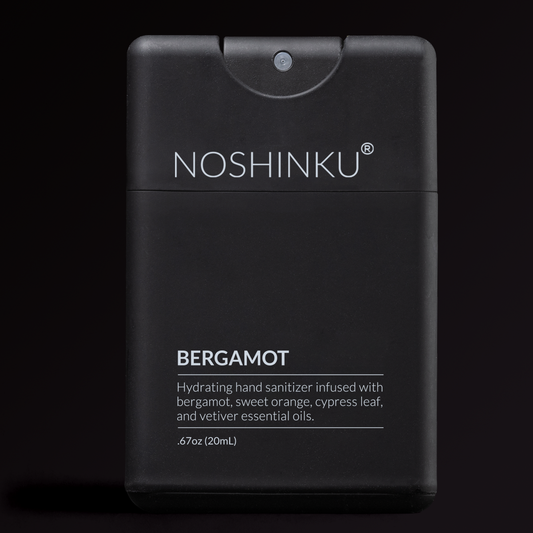 Refillable Bergamot Ultra-Moisturizing Pocket Hand Sanitizer