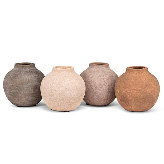 Coarse Texture Vase-4"H
