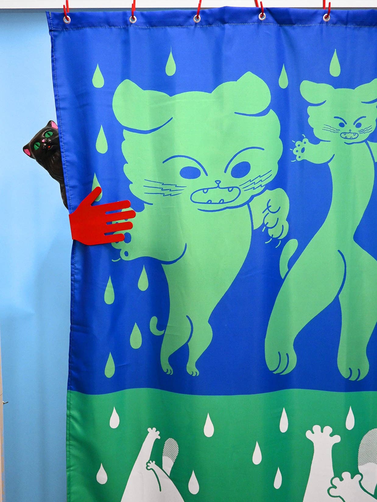 Dry Cats Shower Curtain