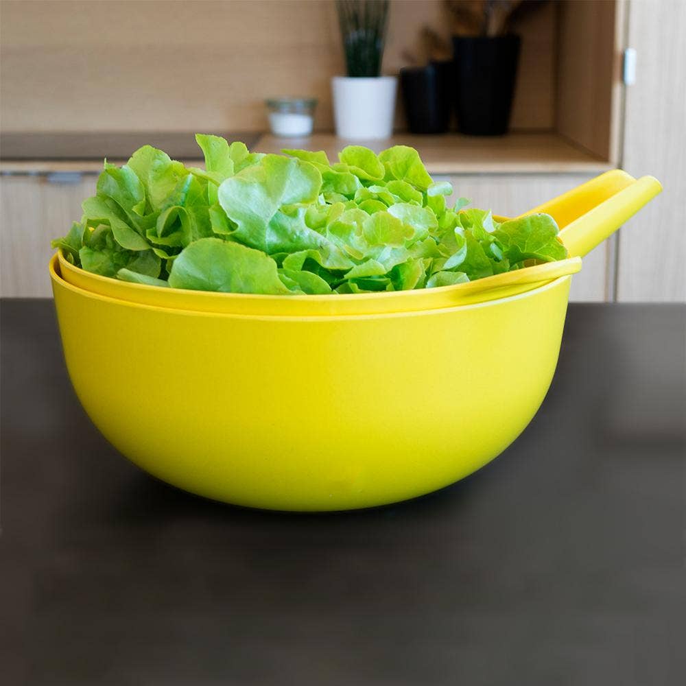Pronto Small Mixing Bowl & Colander Set - Lemon