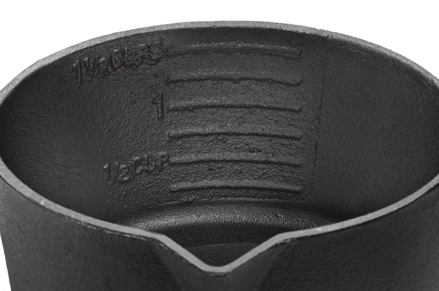 Outset Cast Iron Sauce Pot with Basting Brush, 4.5" x 10"