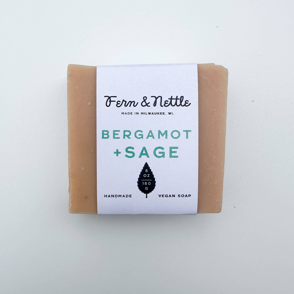 Bergamot+Sage Handmade Vegan Soap