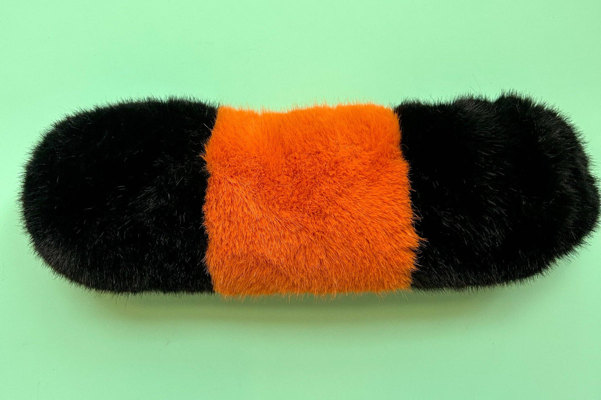 Wooly Bear Caterpillar Weighted Plush