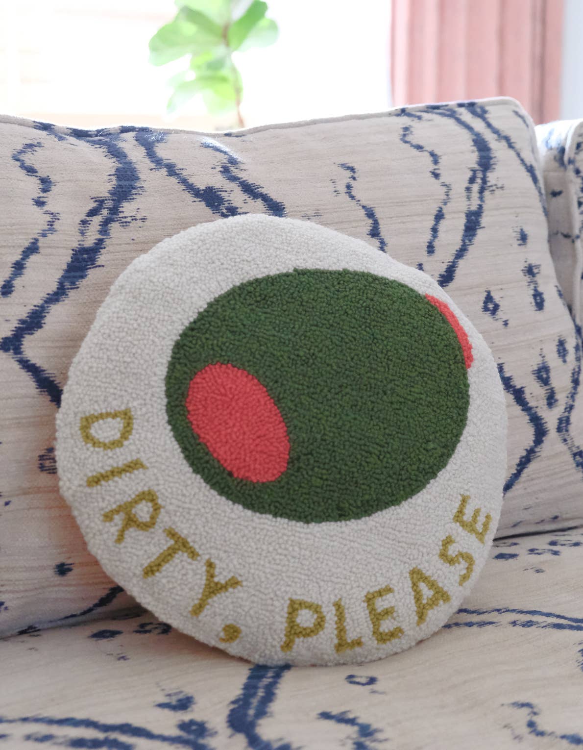 Olive Throw Pillow