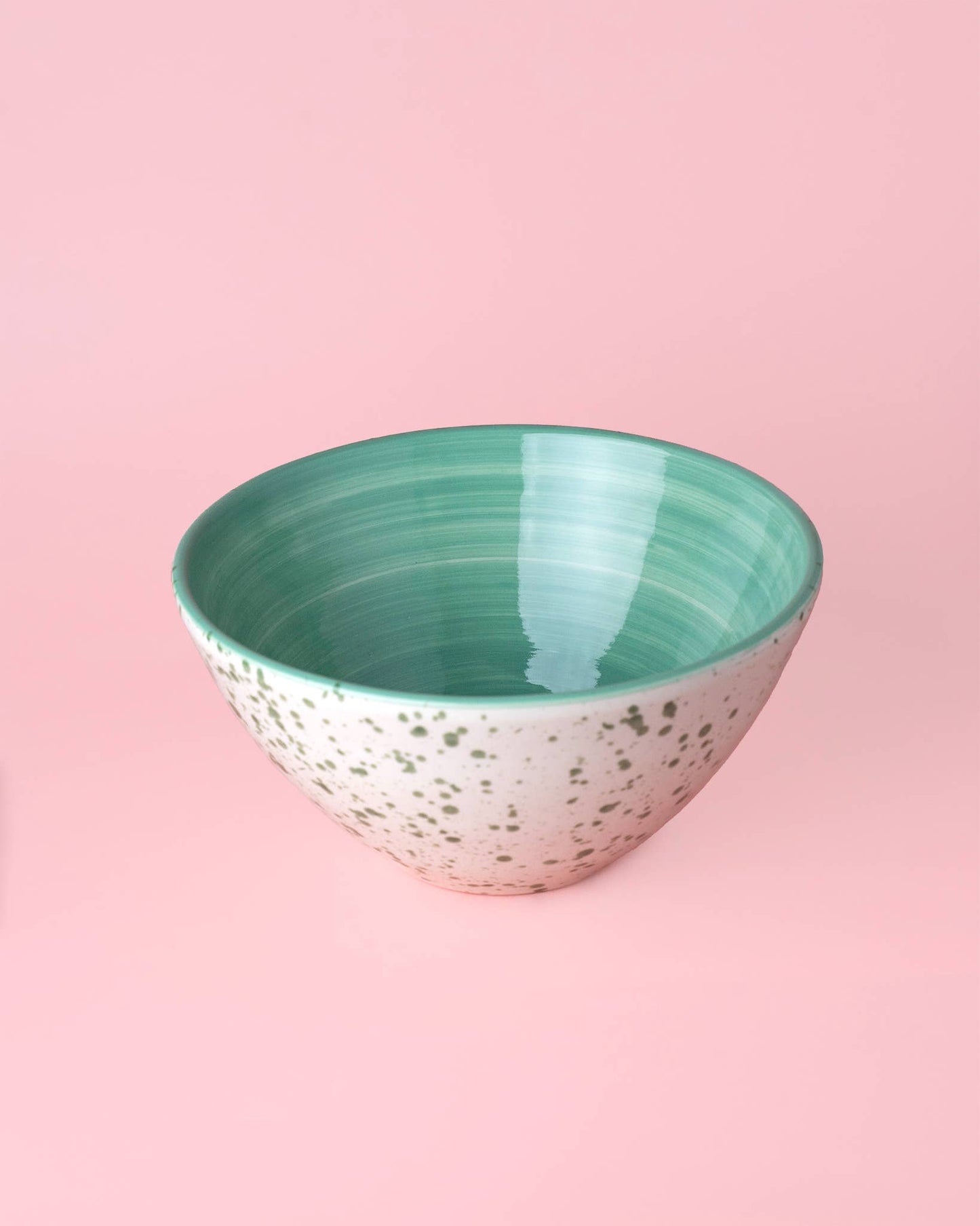 Artisanal Ceramic Serving Bowl 1.5L - 21cm - Green Jade