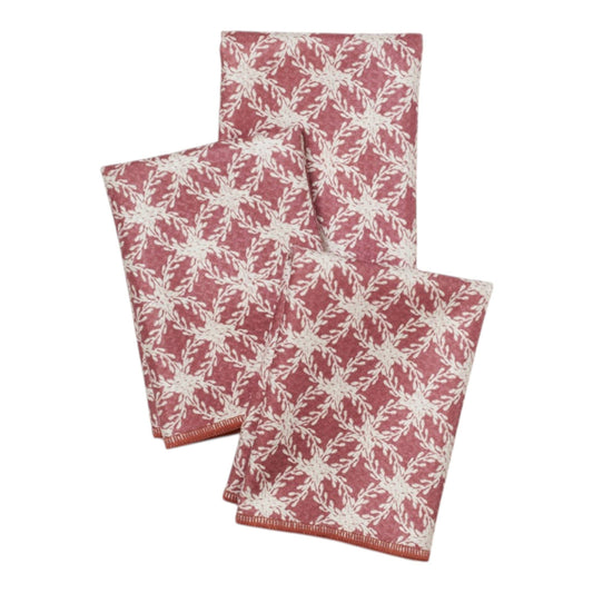 Mighty Mini Reversible Towels – Pressed Petals, Set of 3