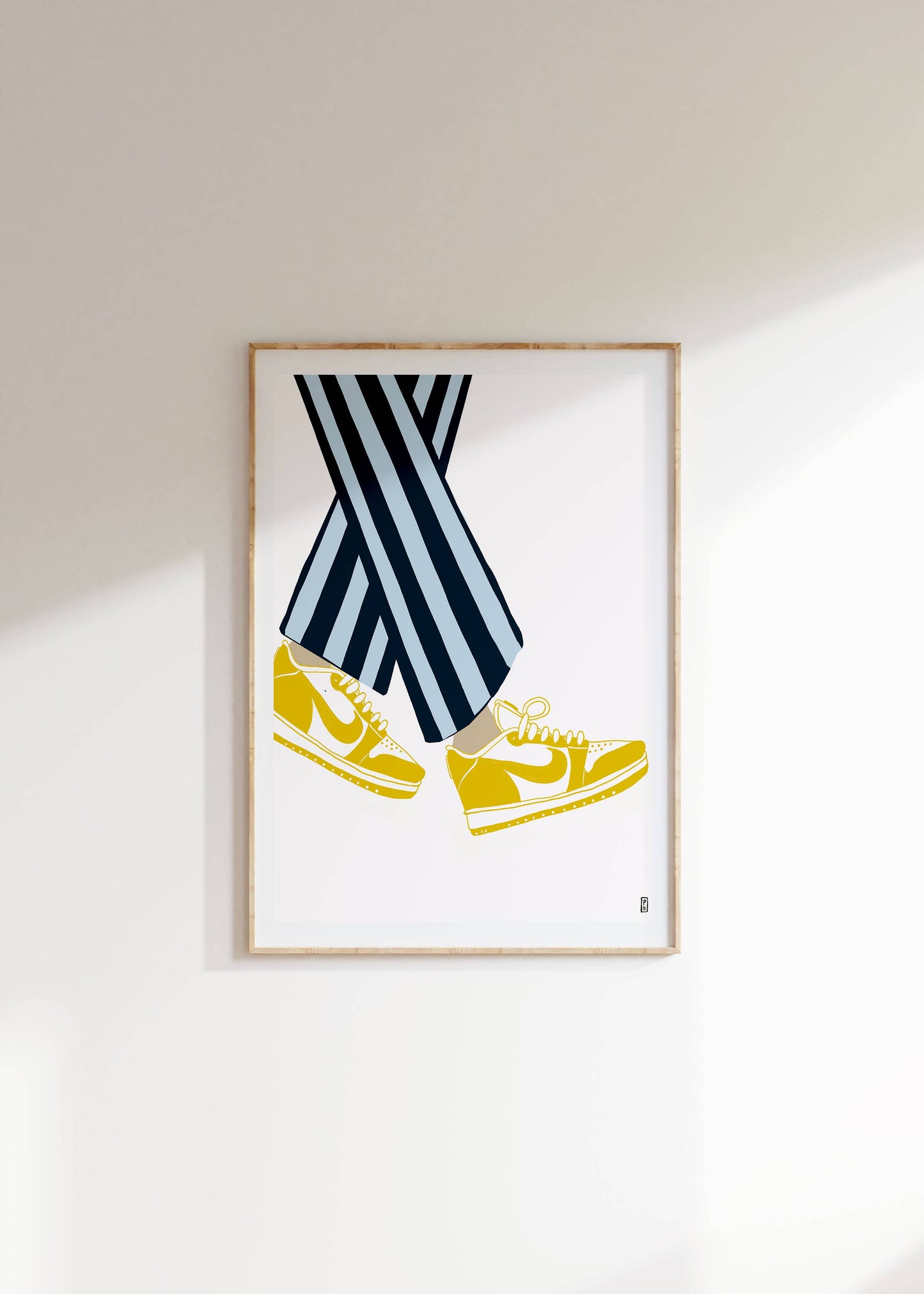 "Yellow Nike Air", Giclée Fine Art Print