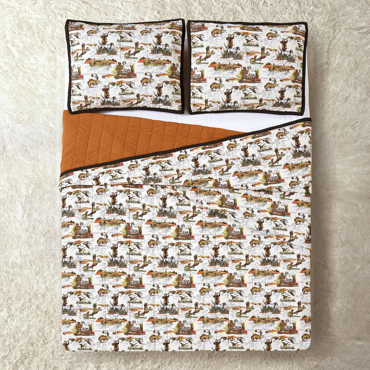 Camp Wandawega Sportsmen's Quilt & Shams