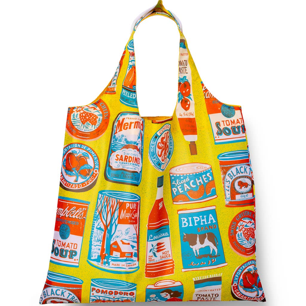 Tins Art Sack® by The Printed Peanut - Reusable Tote