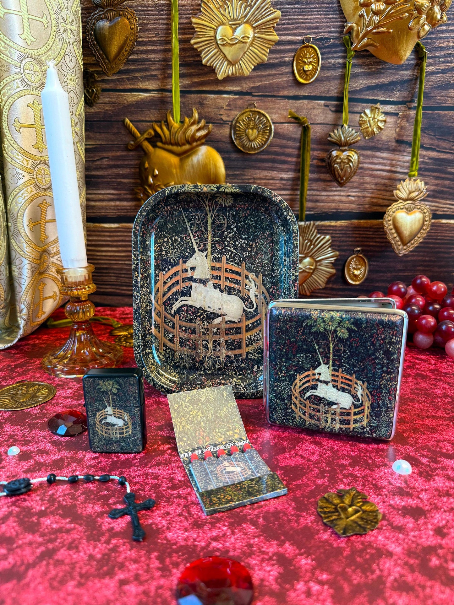 Medieval Tapestry Tray