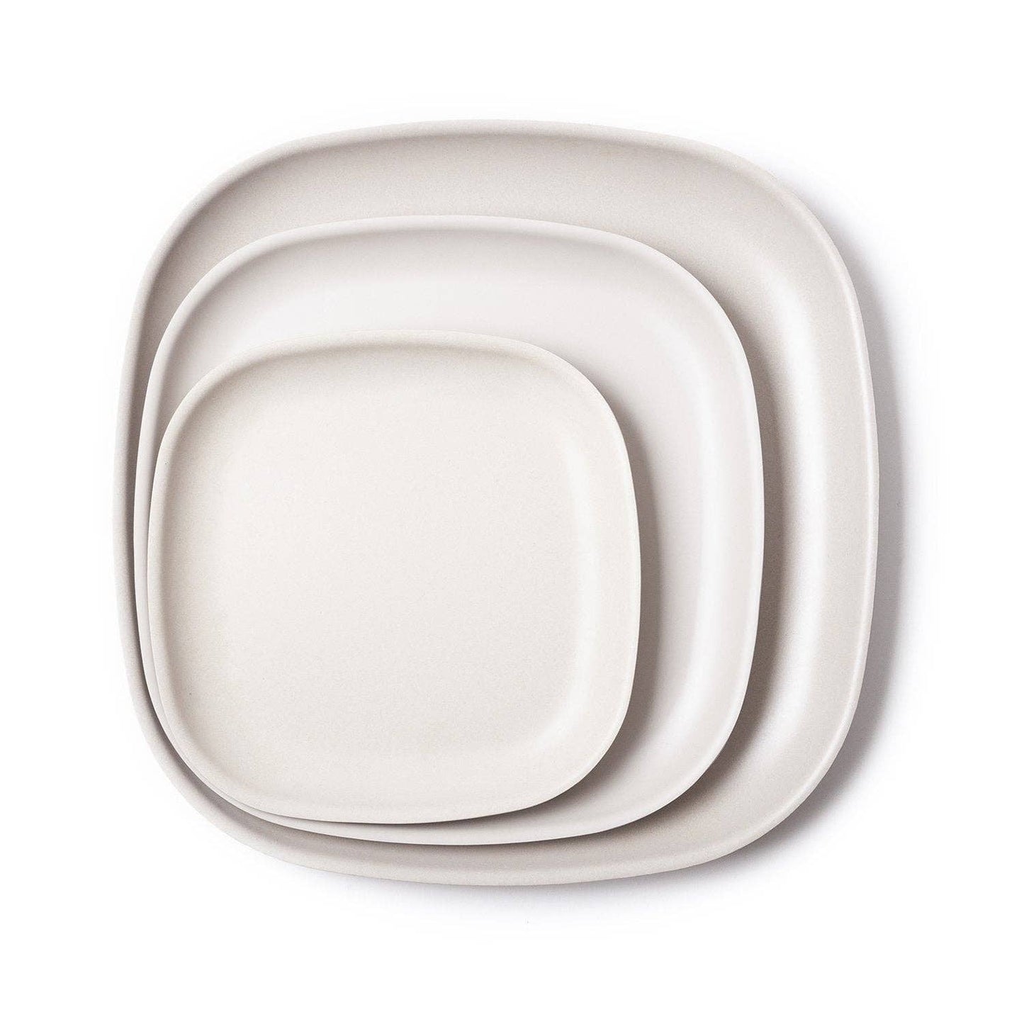 Set of 4: Gusto Dinner Plate - Stone