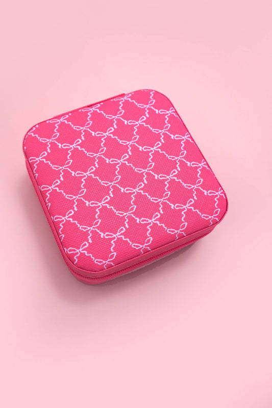 DESIGNED JEWELRY ORGANIZER TRAVEL BOX CASE