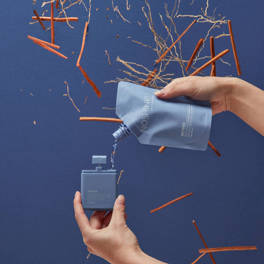 Refill Pouch: Vetiver Patchouli Nourishing Hand Sanitizer